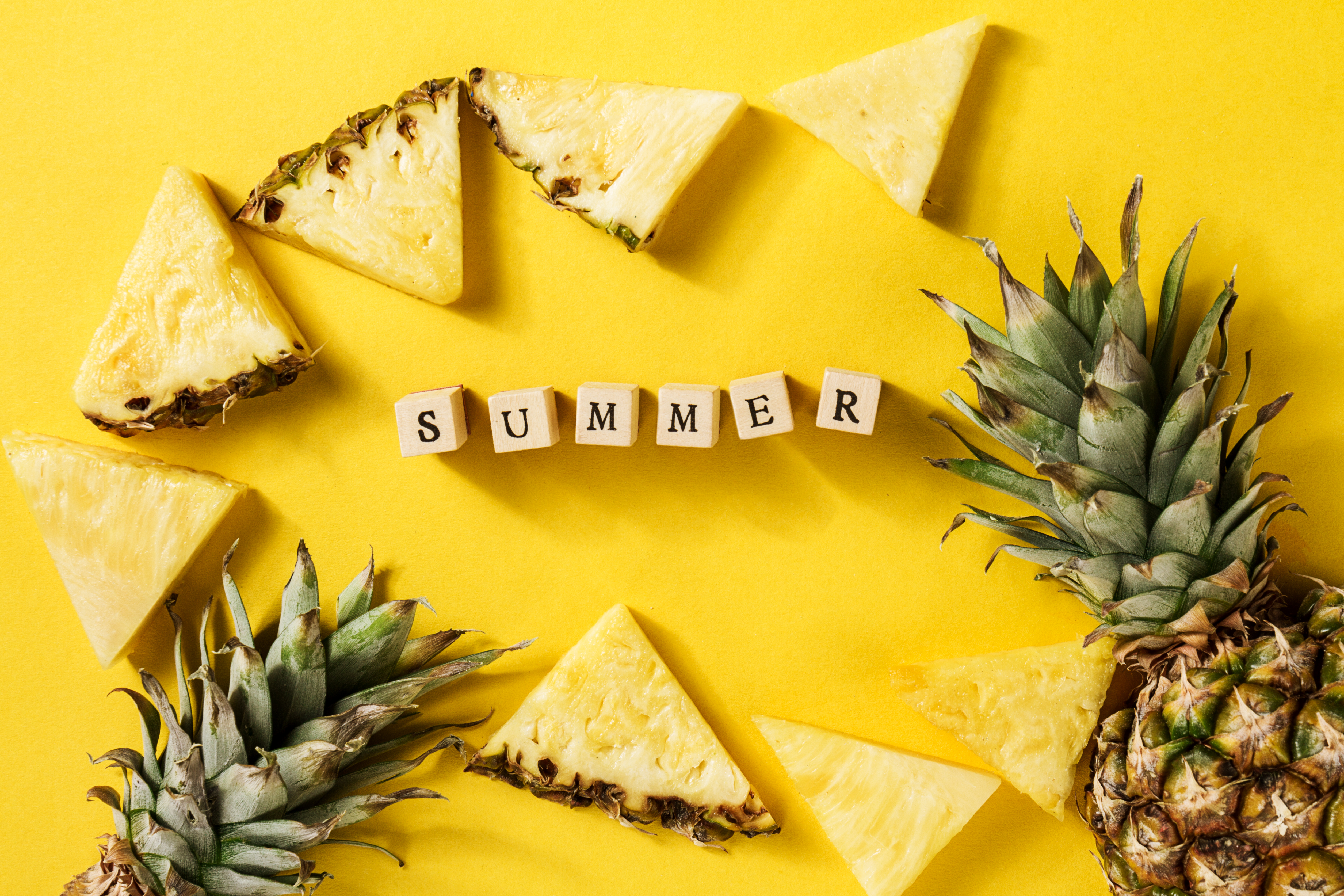 Piña, el alimento de la semana