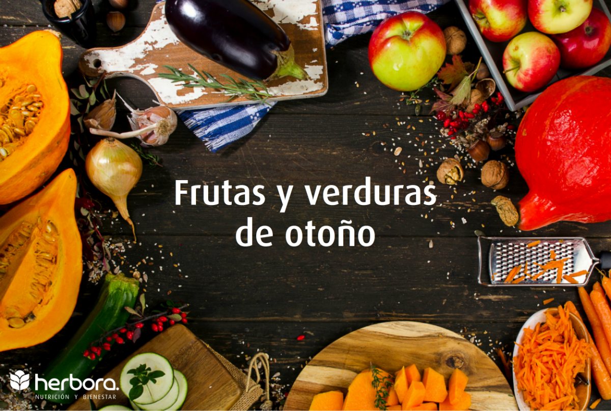 Frutas y verduras de otoño