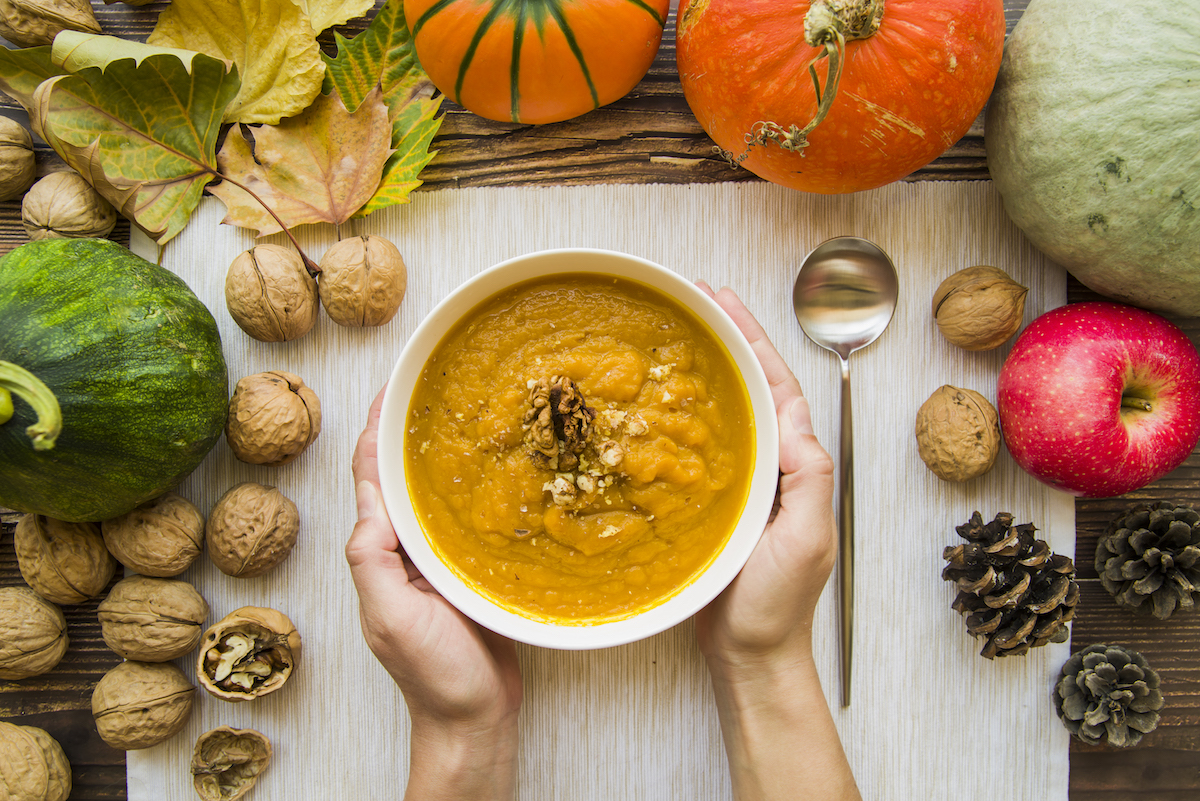 Cremas de invierno, cuatro recetas saludables