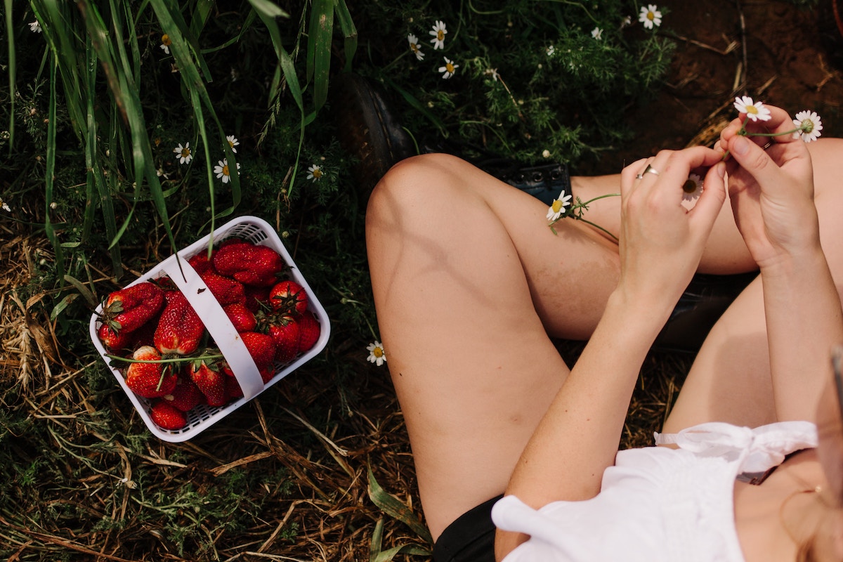 Frutas y verduras de primavera