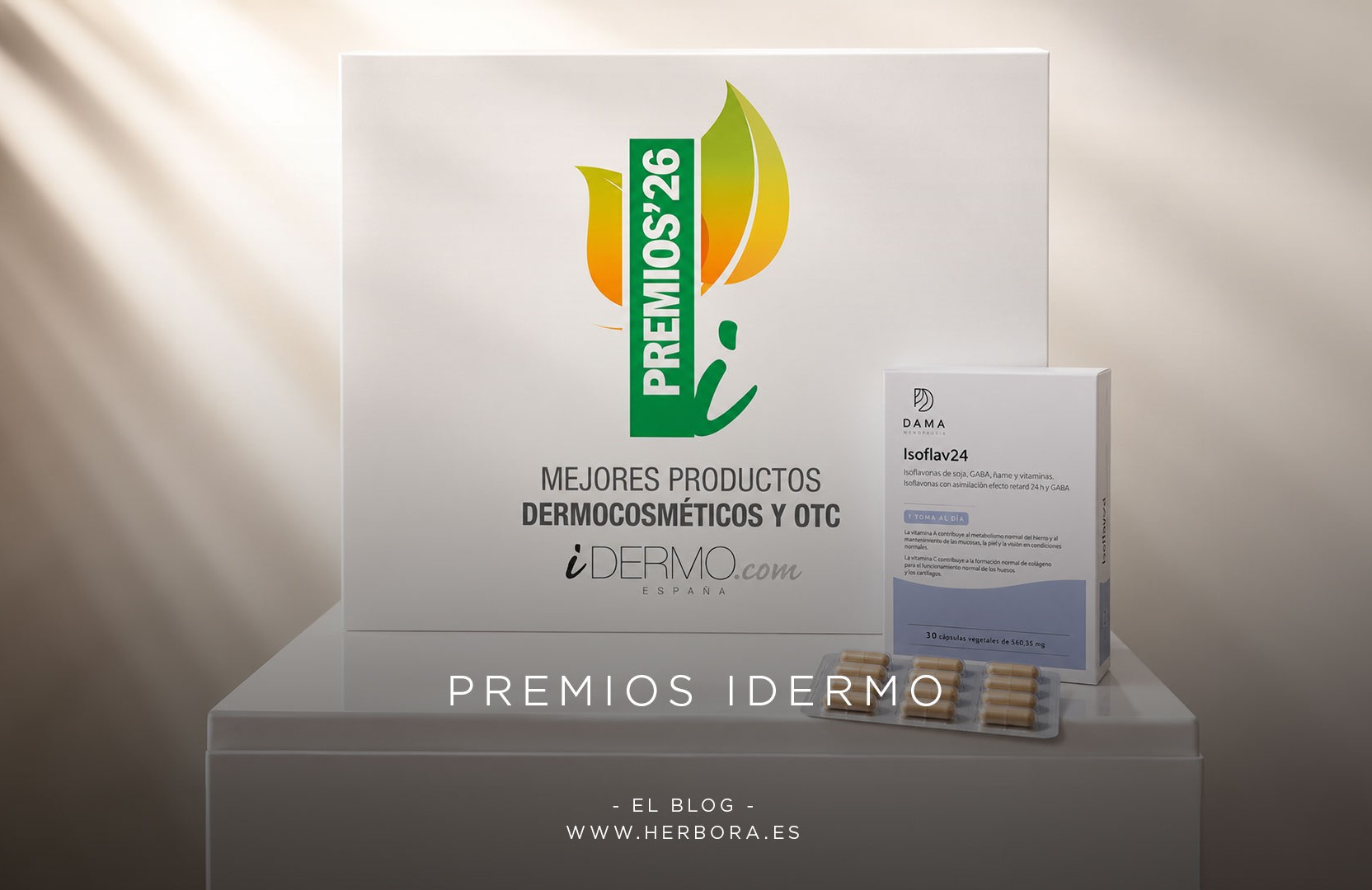 Isoflav24 consigue el Premio Plata en los Premios iDermo 2026